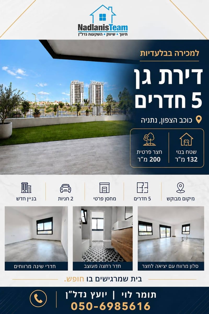 תמונה מפייסבוק – 5 חדרים • 3,890,000 ₪, יוסף בורג, נווה עוז, פתח תקווה (1)