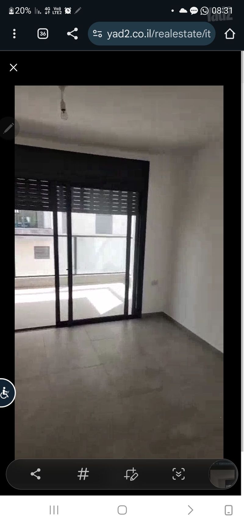 תמונה מיד2 – 3 חדרים • 4,500 ₪, הרב צבי יהודה קוק 25, אגמים מזרח, אשקלון (1)