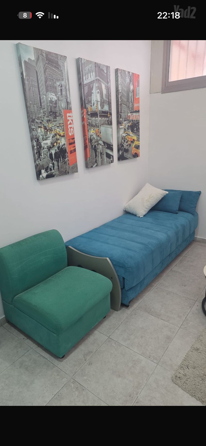 Photo from Yad2 – Studio • ₪2,600, הרב נריה 9, Neot Shikma, Rishon LeZion (1)