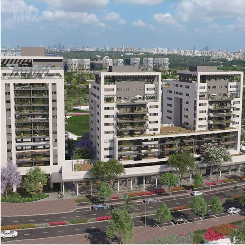 Фото с Yad2 – 5 Комнаты • 9,800 ₪, שדרת האומנים 1, Гадот, Йехуд (1)