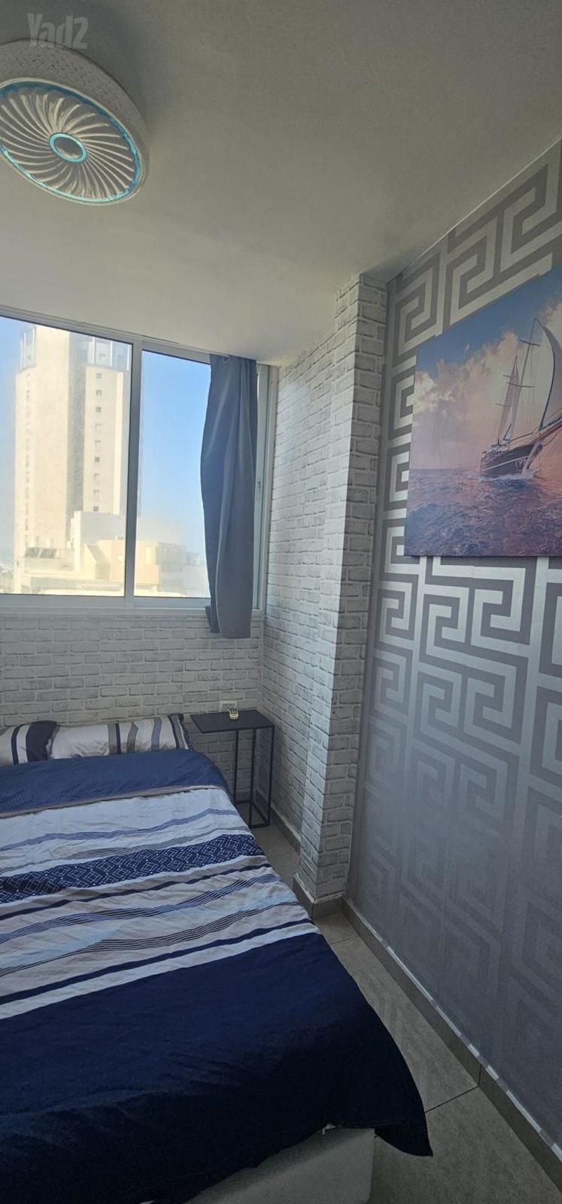 Фото с Yad2 – 2 Комнаты • 4,800 ₪, דרך בן גוריון 61, Ротшильд - Ацмаут, Бат-Ям (1)