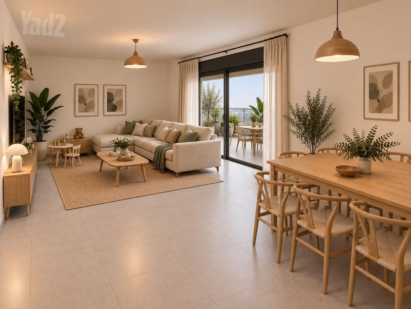 תמונה מיד2 – 4 חדרים • 7,300 ₪, כנען 15, בית בפארק, אור יהודה (1)