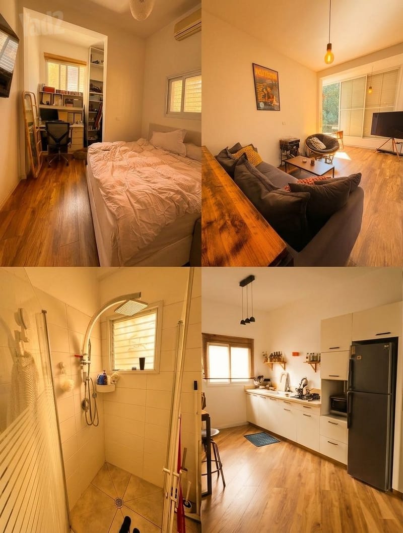תמונה מיד2 – 2 חדרים • 5,600 ₪, הנגבה 5, גבעת רמב"ם, גבעתיים (1)