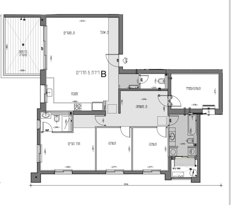 Photo from Yad2 – 5 Rooms • ₪8,450, אמנון ליפקין שחק 6, Ramot Grintal, Netanya (1)