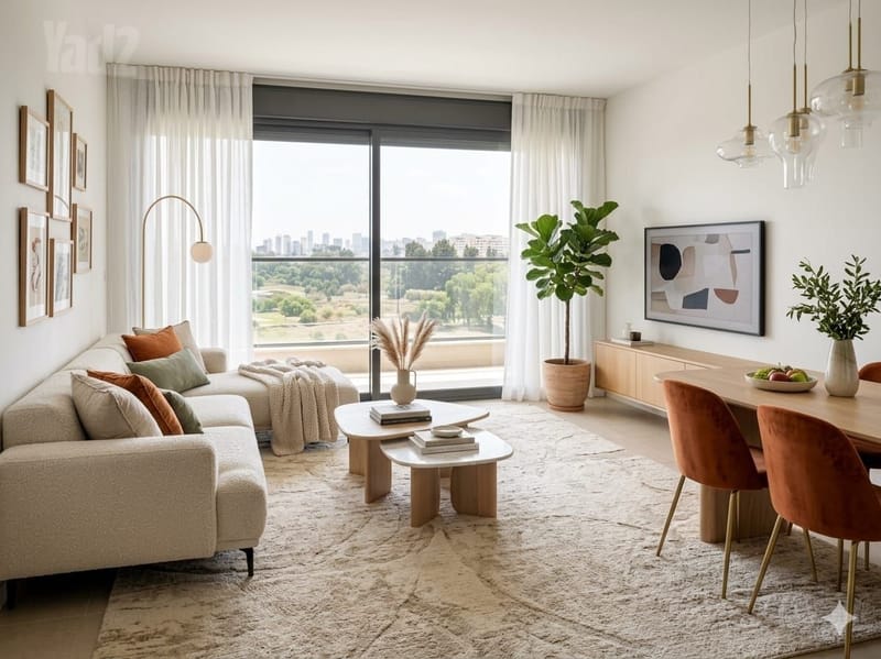 תמונה מיד2 – 3 חדרים • 2,400,000 ₪, מרדכי אנילביץ', קריית ויצמן, רעננה (1)