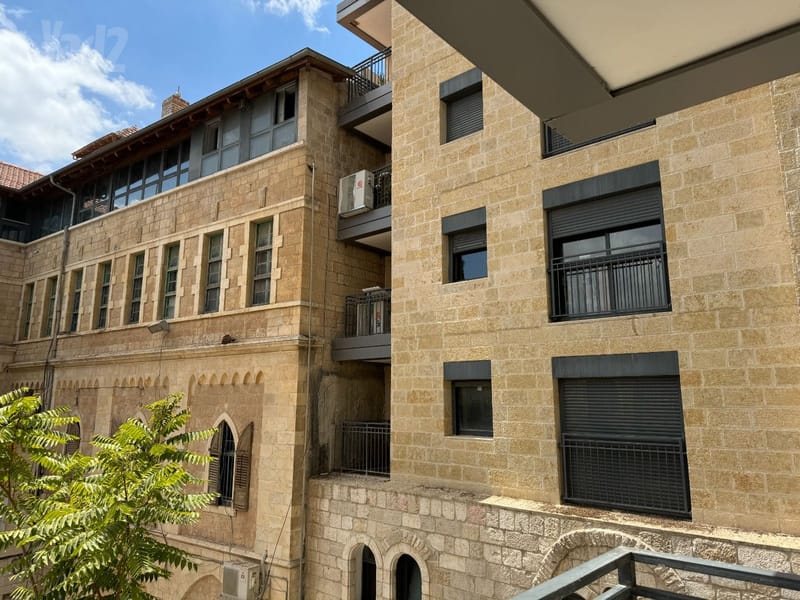 תמונה מיד2 – 3 חדרים • 7,500 ₪, אנג'לו לוי ביאנקיני, מרכז העיר, ירושלים (1)
