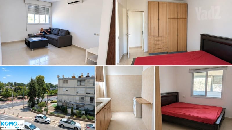 Photo from Komo – 2 Rooms • ₪2,600, שד ורבורג 17, Kiryat Shmuel, Haifa (1)