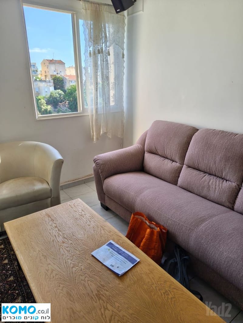 Photo from Komo – 3 Rooms • ₪3,100, בר רב האי דוד 62, Kiryat Sprinzak, Haifa (1)