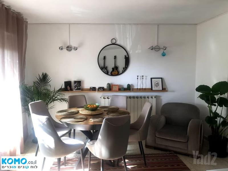 תמונה מקומו – 3 חדרים • 5,500 ₪, בורוכוב 61, קריית היובל, ירושלים (1)