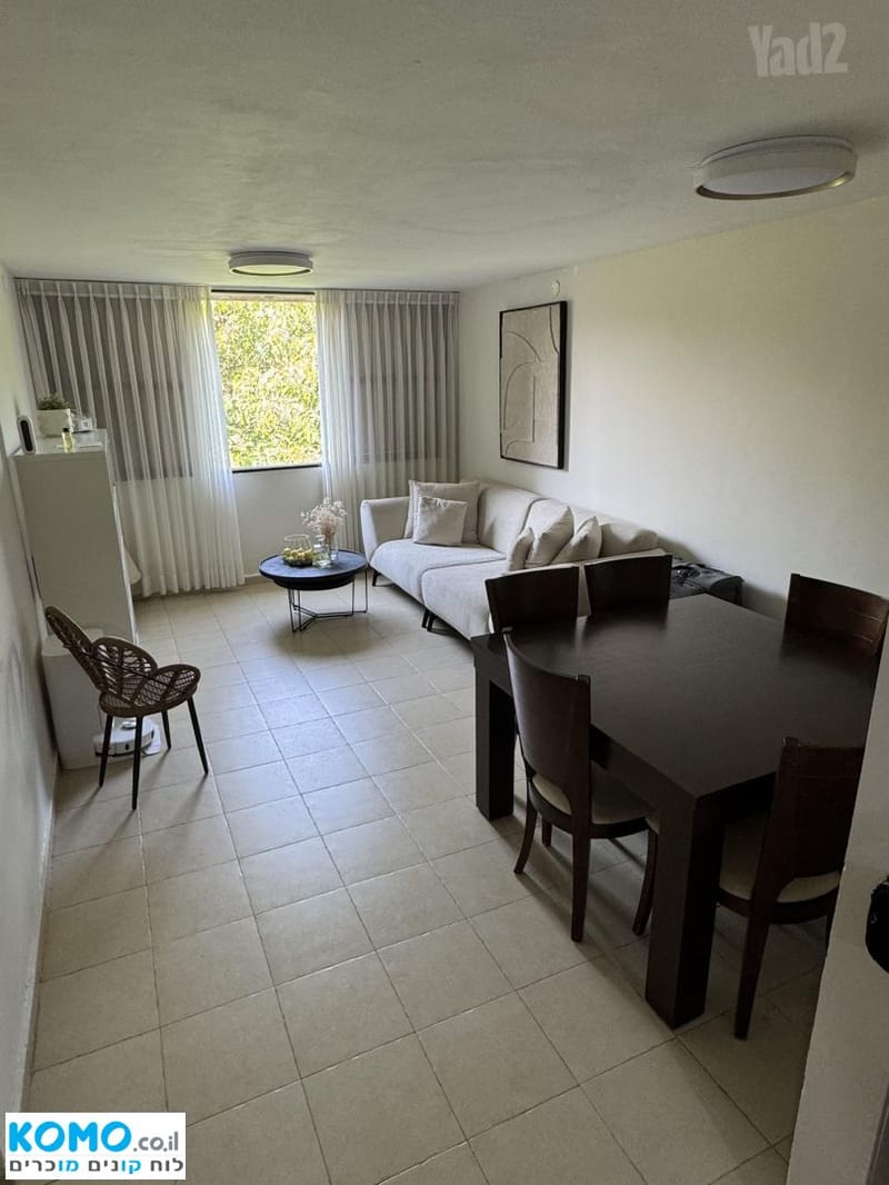 Photo from Komo – 4 Rooms • ₪5,400, שד עוזיהו 9, Rova Gimel, Ashdod (1)