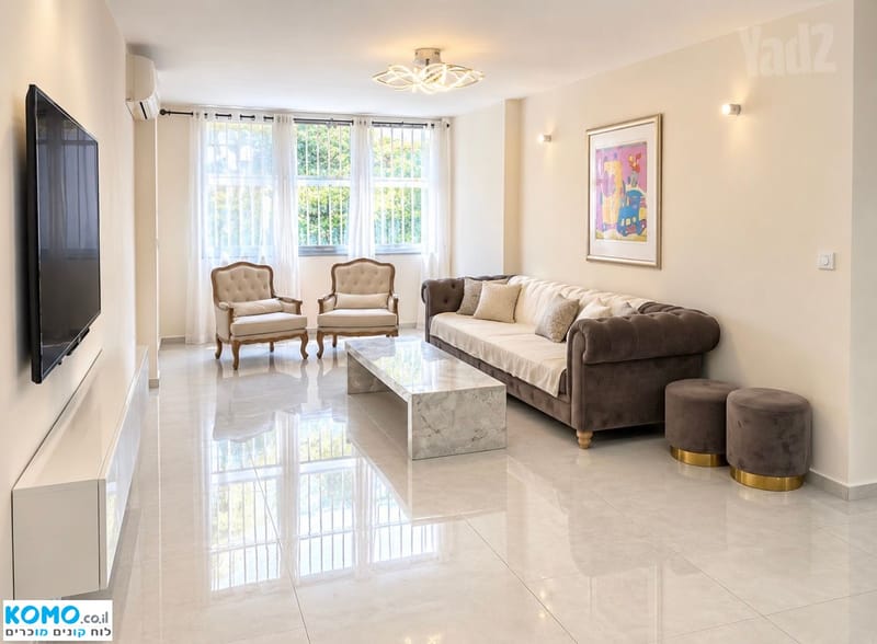 Photo from Komo – 4.5 Rooms • ₪10,800, בורלא יהודה 8, Tochnit L, Tel Aviv (1)