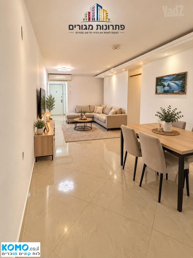 Фото с Komo – 3 Комнаты • 6,200 ₪, רובינשטיין יצחק 55, Яффо Далет (Гиват Атмарим), Тель-Авив (1)