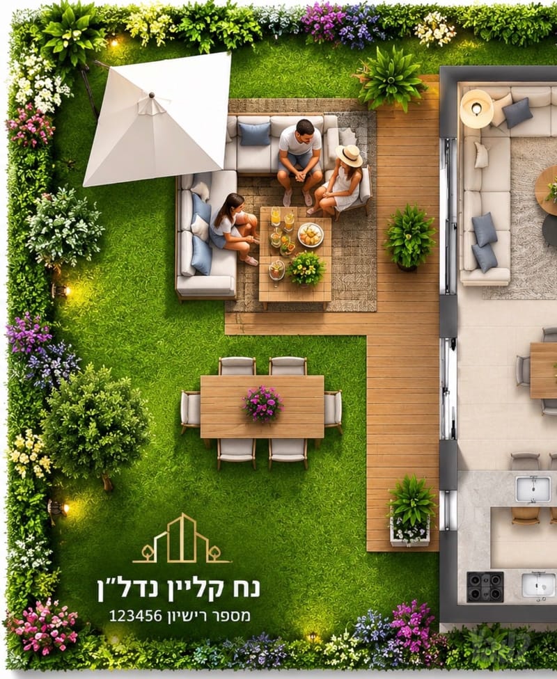 Photo from Yad2 – 4 Rooms • ₪11,300, Kiryat HaPrachim 2005, Ra'anana