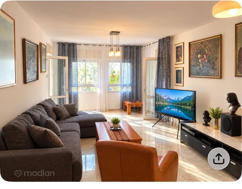 Фото с Madlan – 3 Комнаты • 7,200 ₪, אריה דולציין 117, Гиват-Масуа, Иерусалим (1)