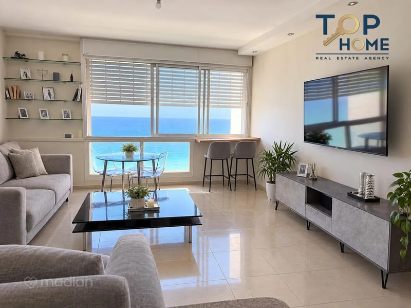 תמונה ממדלן – 3 חדרים • 7,200 ₪, ניצה 14, צפון מערב מרכז העיר, נתניה (1)