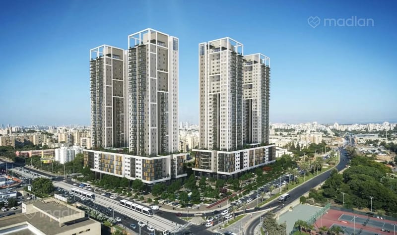 תמונה ממדלן – 5 חדרים • 8,900 ₪, פרויקט MOMENT, שכונה דרום מזרח, בת ים (1)