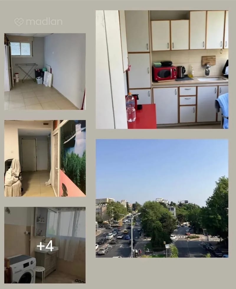 תמונה ממדלן – 4.5 חדרים • 5,250 ₪, מוריה 52, מרכז הכרמל, חיפה (1)