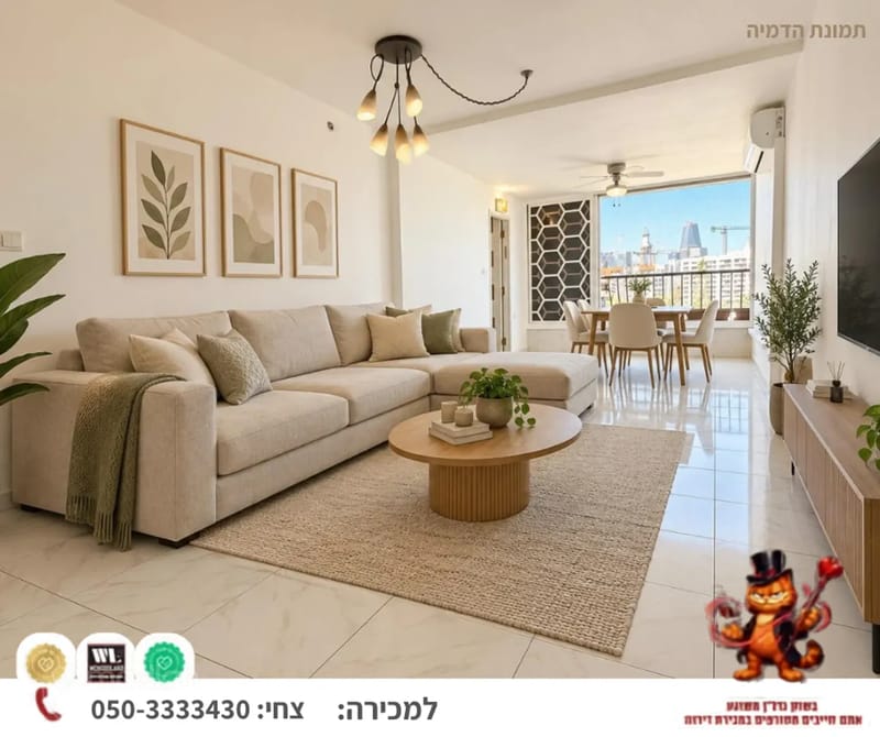 תמונה ממדלן – 4 חדרים • 2,550,000 ₪, דרך ההגנה 148, נווה ברבור, כפר שלם מערב, תל אביב (1)