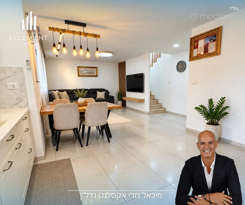 תמונה ממדלן – 6 חדרים • 3,390,000 ₪, אלכסנדר פן 10, רובע ה', אשדוד (1)