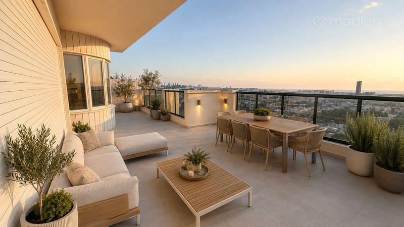 תמונה ממדלן – 5.5 חדרים • 6,600,000 ₪, התנאים 2, נווה אמירים, הרצליה (1)