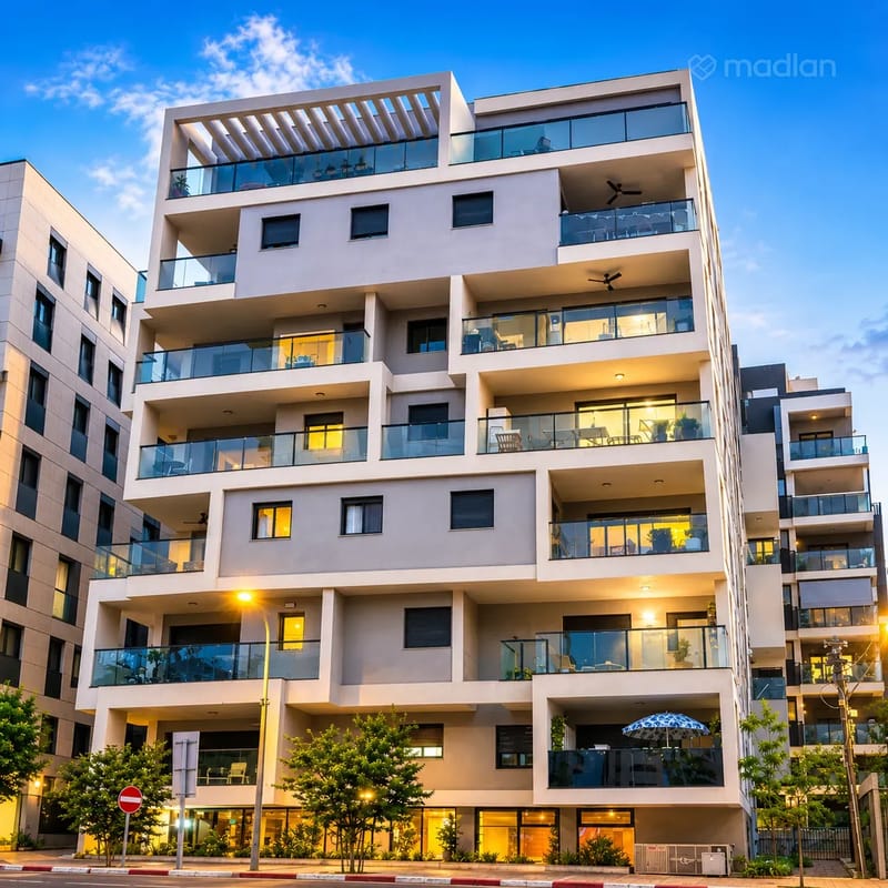 תמונה ממדלן – 4 חדרים • 2,620,000 ₪, ארנון 9, נווה יהושע, רמת גן (1)