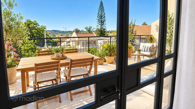 תמונה ממדלן – 2 חדרים • 6,200 ₪, נורדאו 105, הרצלייה ב', הרצליה (1)