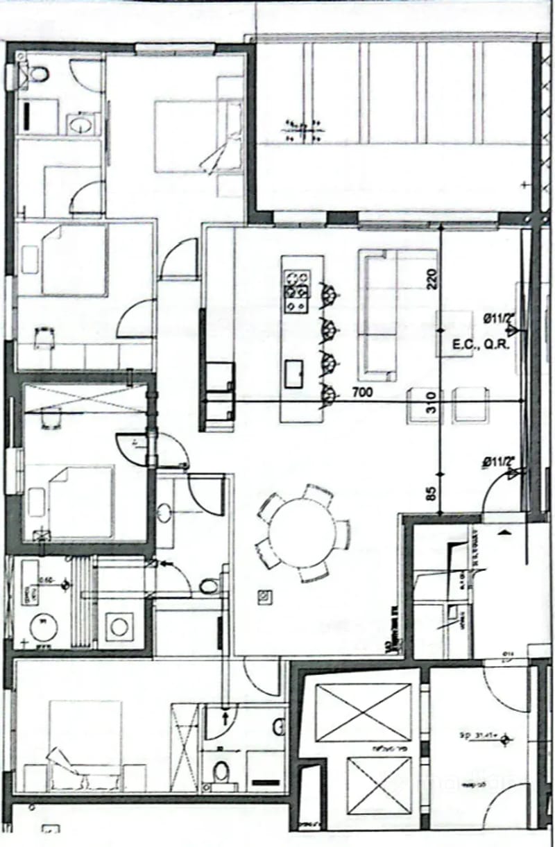 Фото с Madlan – 5 Комнаты • 11,500 ₪, האומנים 5, Гадот, Йехуд (1)