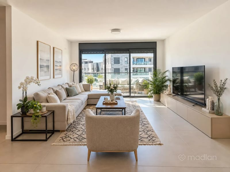תמונה ממדלן – 5 חדרים • 12,500 ₪, הר מירון 1, נווה ישראל, הרצליה (1)