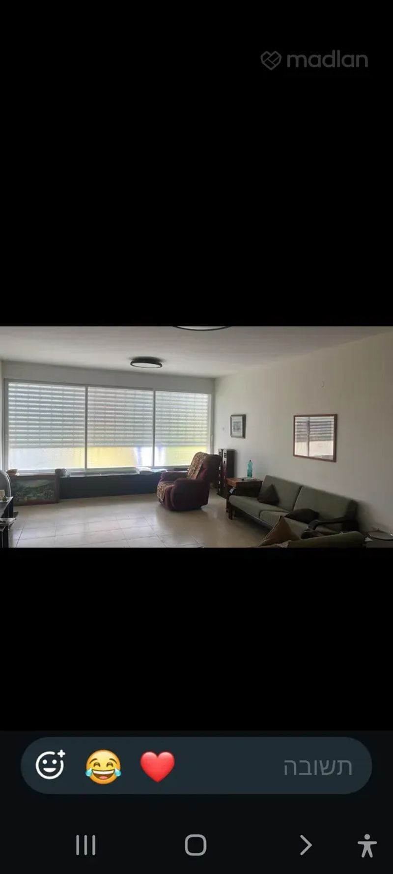 תמונה ממדלן – 4 חדרים • 8,000 ₪, ברוך 33, הרצלייה הירוקה, הרצליה (1)