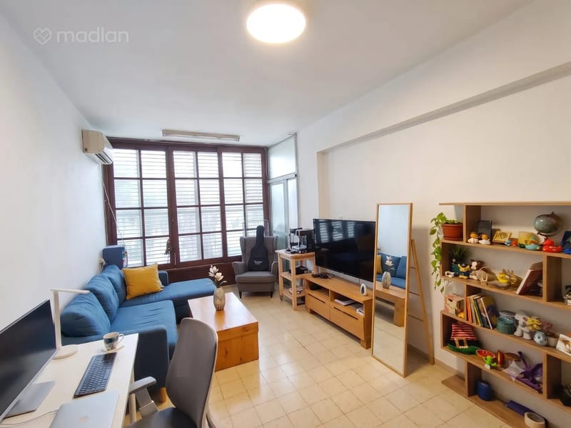 תמונה ממדלן – 2 חדרים • 5,500 ₪, דב פרידמן 24, הראשונים, רמת גן (1)