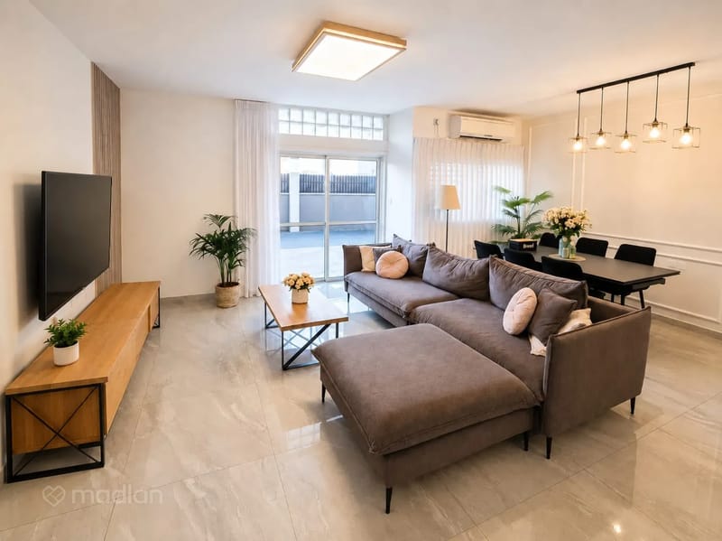 תמונה ממדלן – 6 חדרים • 3,790,000 ₪, שדרות בנימין 72, מרכז העיר דרום, נתניה (1)