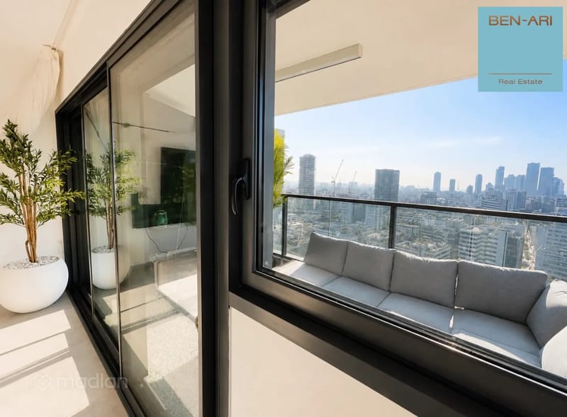 תמונה ממדלן – 4 חדרים • 11,000 ₪, אפר האוס, יד אליהו, תל אביב (1)