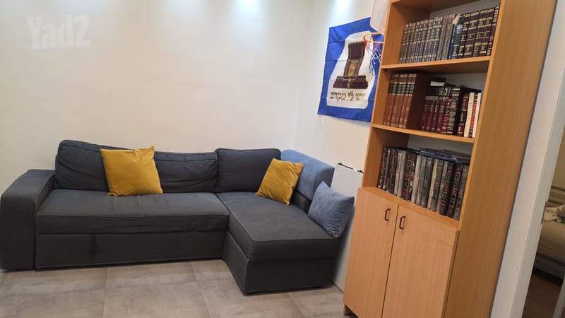 תמונה מיד2 – 2 חדרים • 1,400 ₪, סמולנסקין 3, קוממויות (טלביה), ירושלים (1)