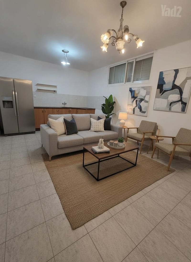 תמונה מיד2 – 3 חדרים • 4,500 ₪, בעל התניא 44, אבן גבירול, רחובות (1)