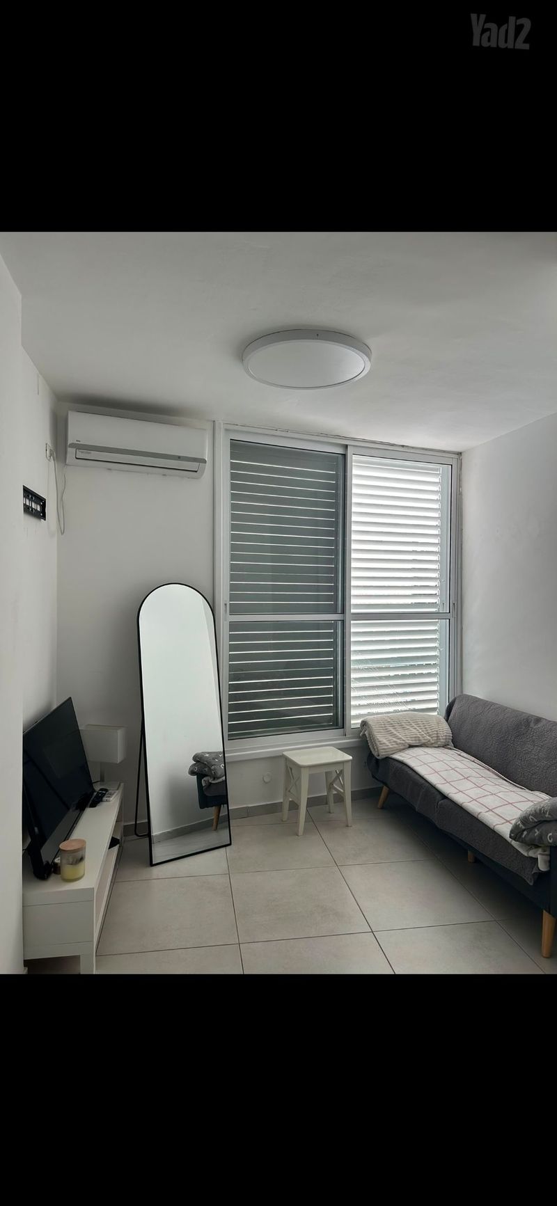 Фото с Yad2 – 2 Комнаты • 3,900 ₪, לוין אפשטיין 10, 'שכונה ב, Реховот (1)