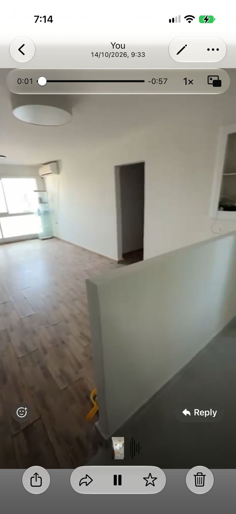 תמונה מיד2 – 4 חדרים • 6,000 ₪, זלמן שניאור 34, קרית נורדאו, נתניה