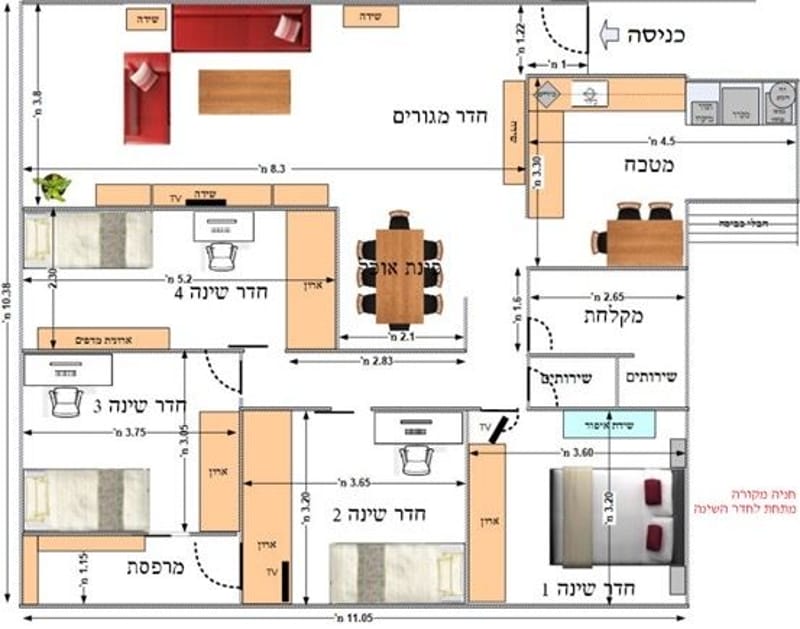 תמונה מיד2 – 5 חדרים • 2,060,000 ₪, מאירוביץ', השומר, ראשון לציון (1)