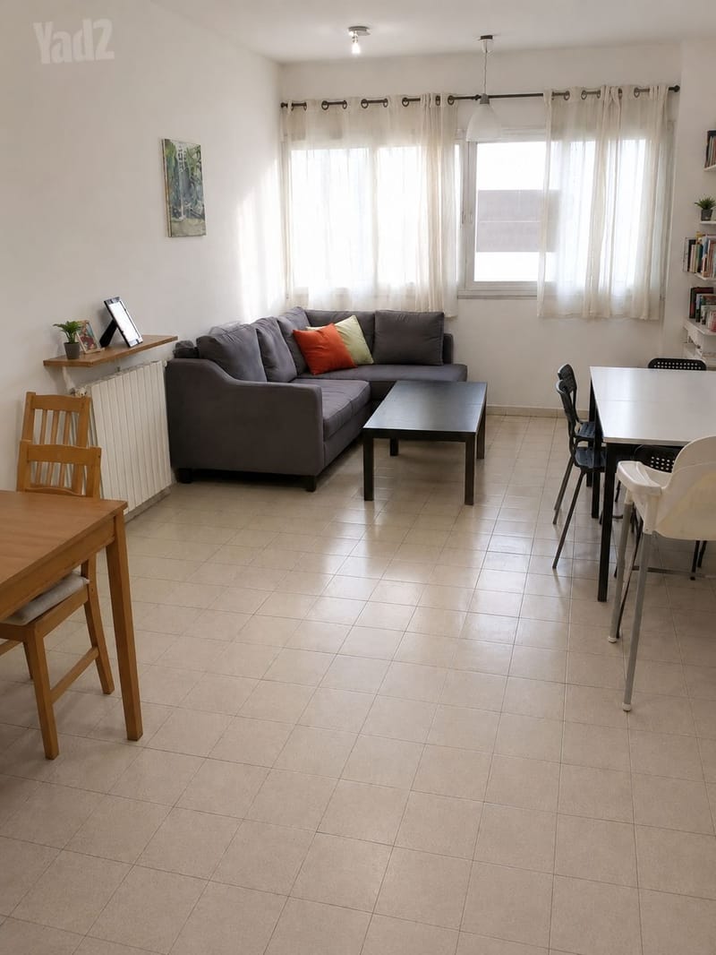 Photo from Yad2 – 3 Rooms • ₪5,500, רבן יוחנן בן זכאי 66, Gonenim (Katamonim), Jerusalem (1)