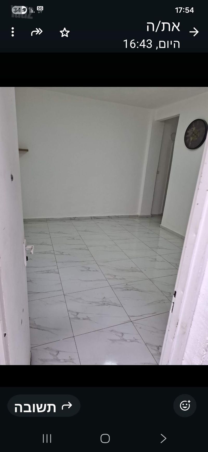 תמונה מיד2 – 2 חדרים • 4,200 ₪, יאיר 1, התקווה, תל אביב (1)