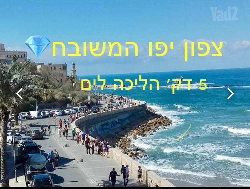 תמונה מיד2 – 3 חדרים עם שותפים • 2,400 ₪, שארית ישראל 2, צפון יפו, תל אביב (1)